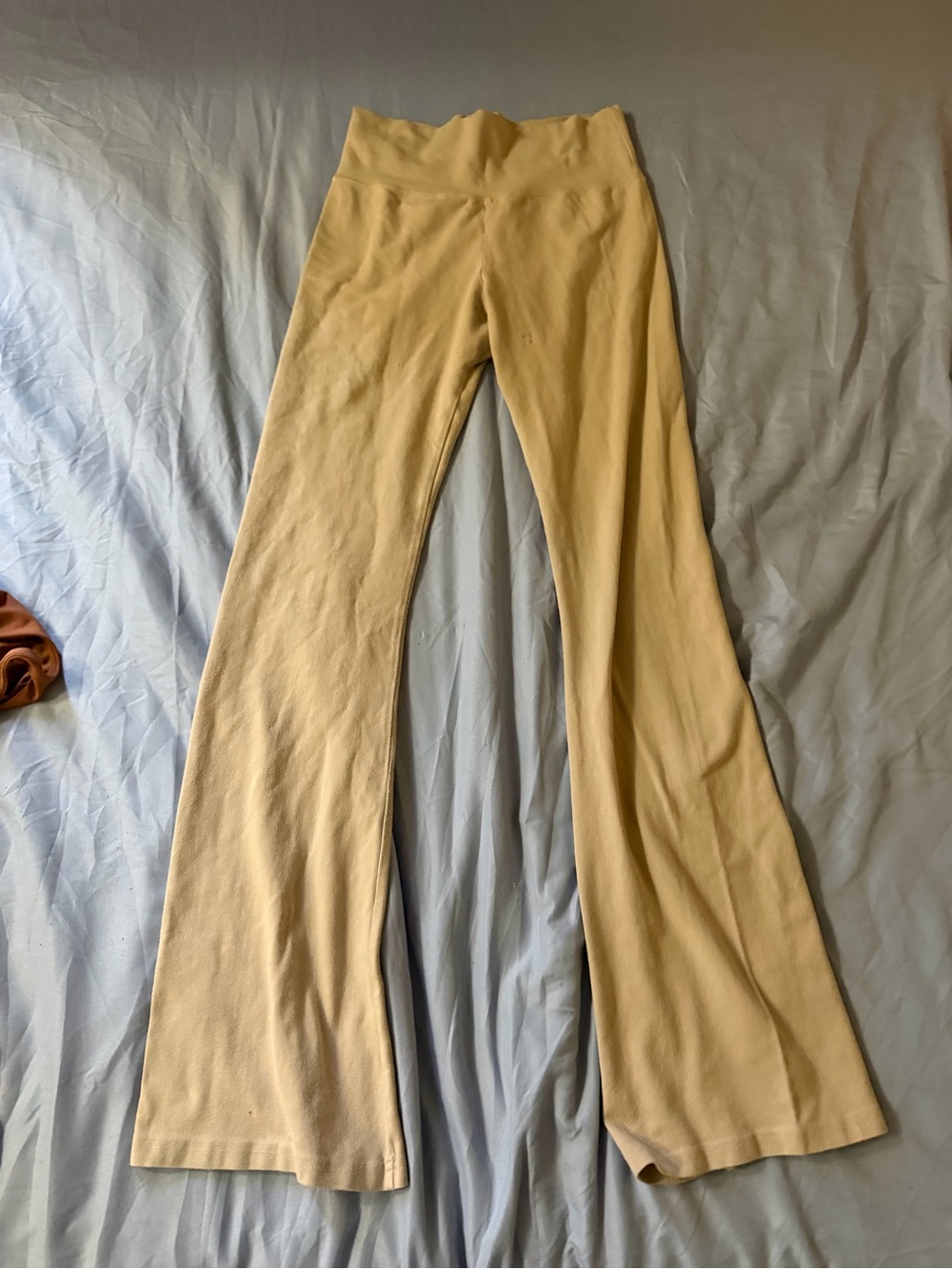 Brandy Melville Tan Boot Cut Flare Pants